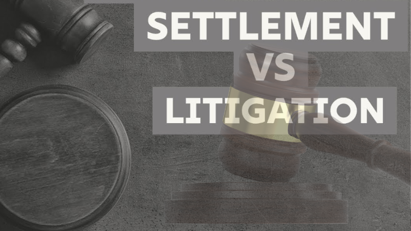 Settlement vs. Litigation: The Best Approach for Accident Claims