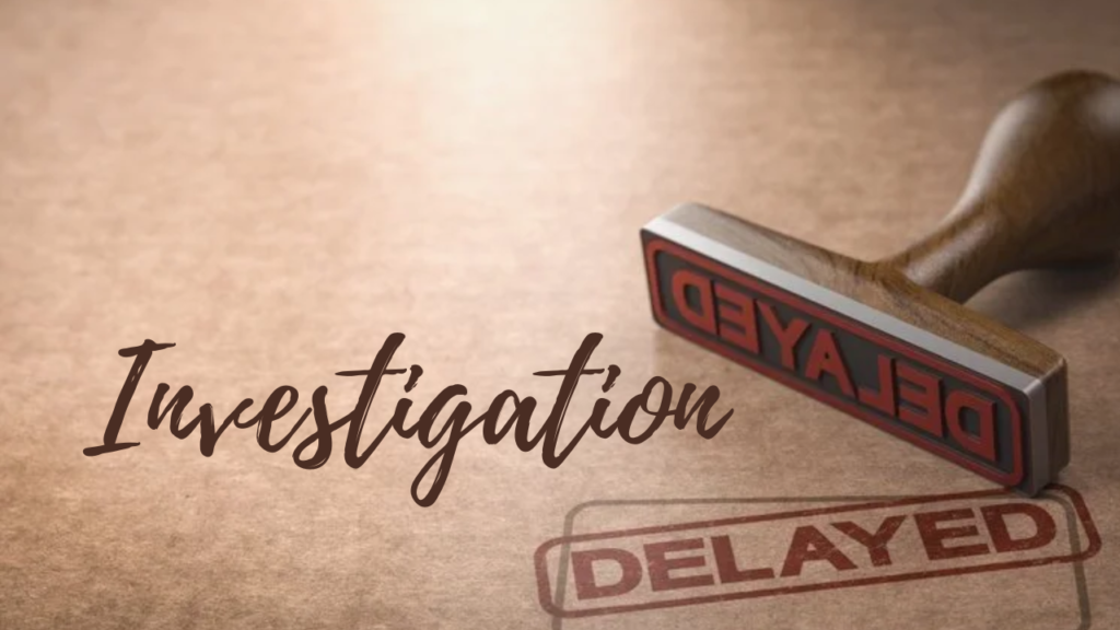 Further Investigation Delay After Chargesheet